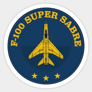 F-100 Super Sabre Sticker